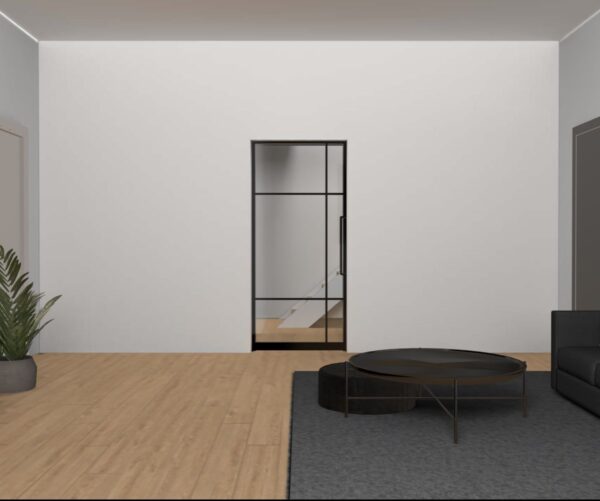 Flügeltür Doppelt Kreuz Glasfläschen Berlin 215,8 x 89,6